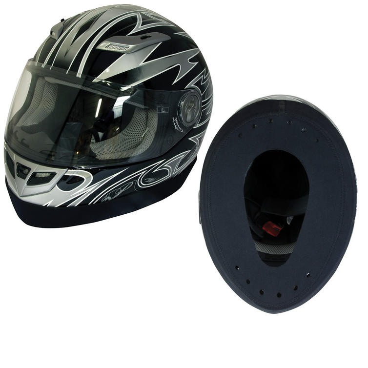 Impact Racing Helmet Skirt 2Layer  Velcrow  Jimco Racing Inc