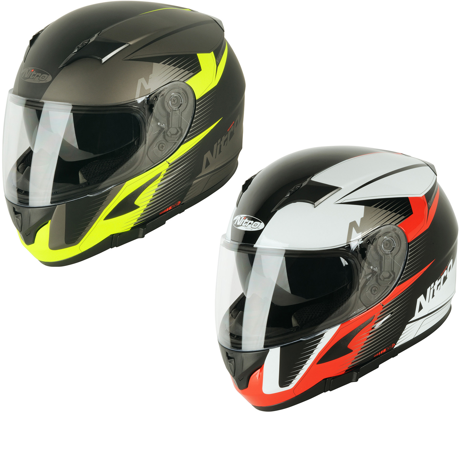 Nitro N2300 Rift DVS Motorcycle Helmet 