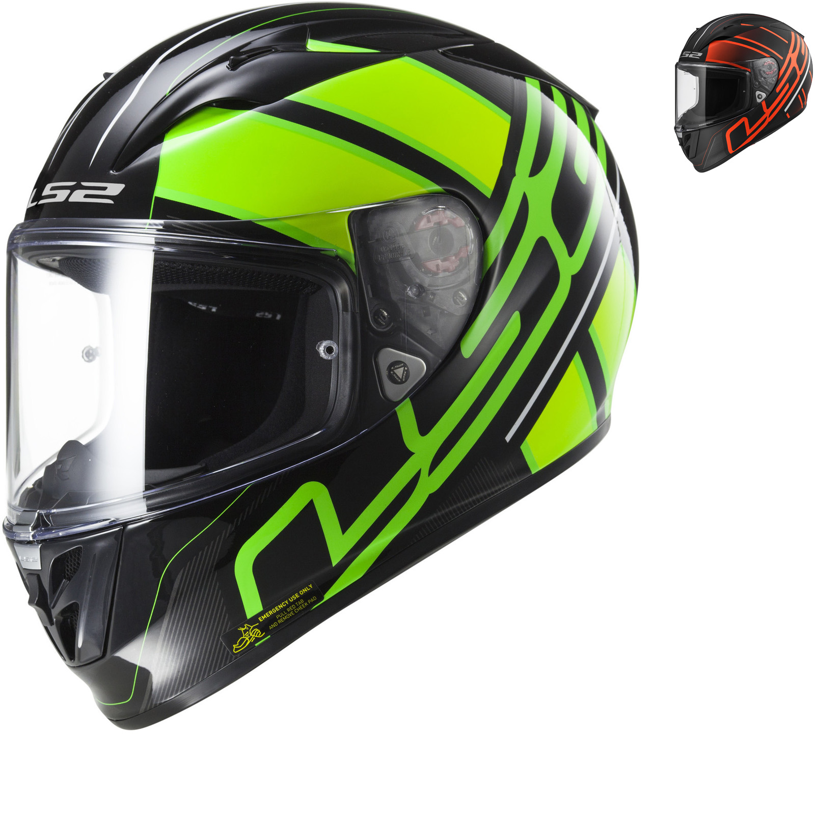 LS2 FF323 Arrow R Evo Ion Motorcycle Helmet - Full Face Helmets