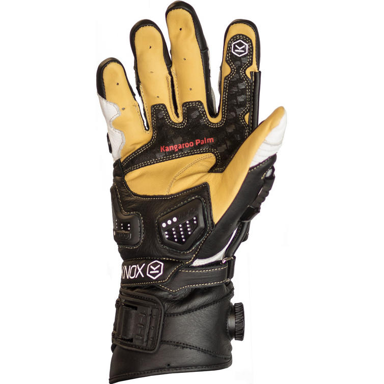 Knox Handroid Pod MkIII Leather Motorcycle Gloves Gloves