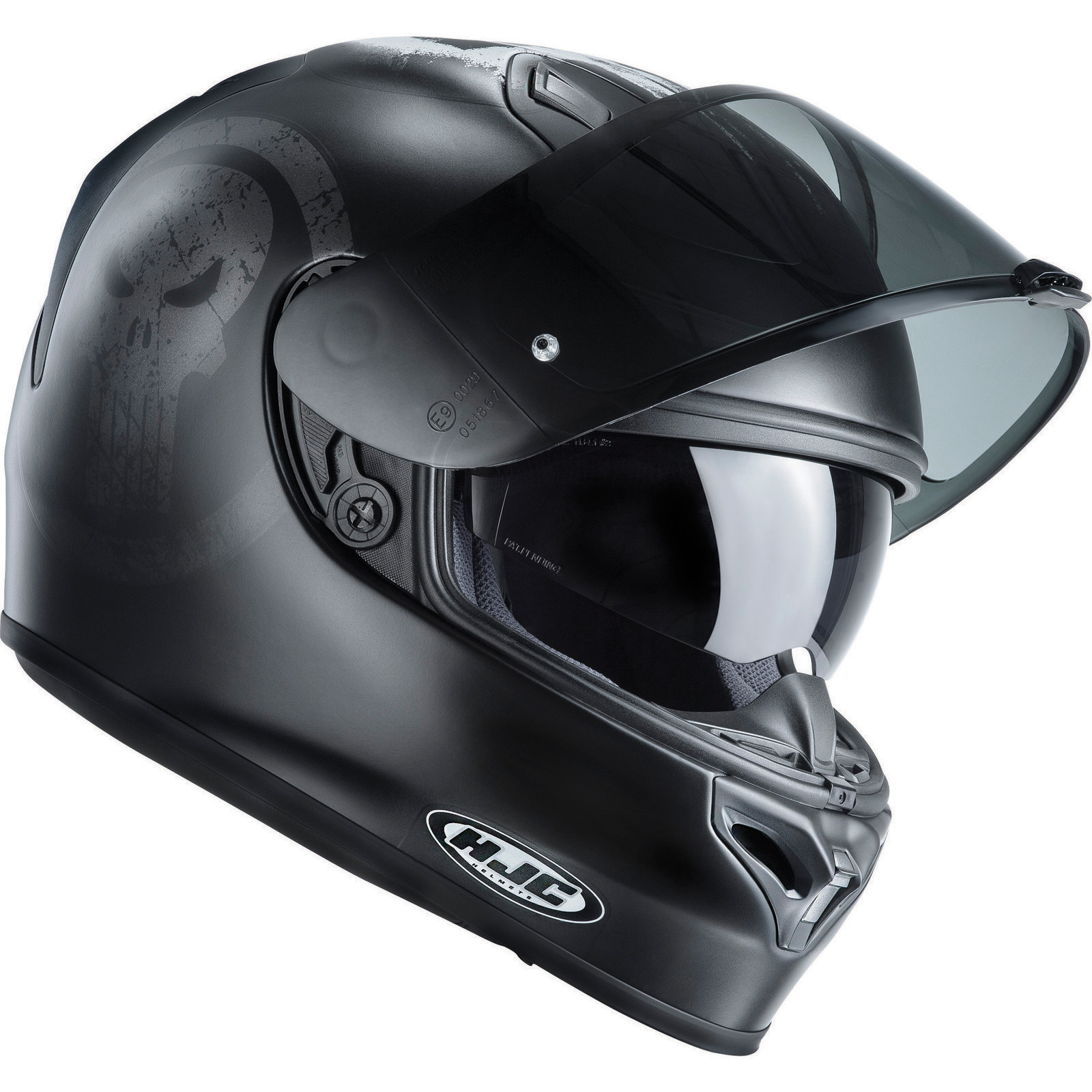 HJC FGST Punisher Motorcycle Helmet & Visor Full Face Helmets