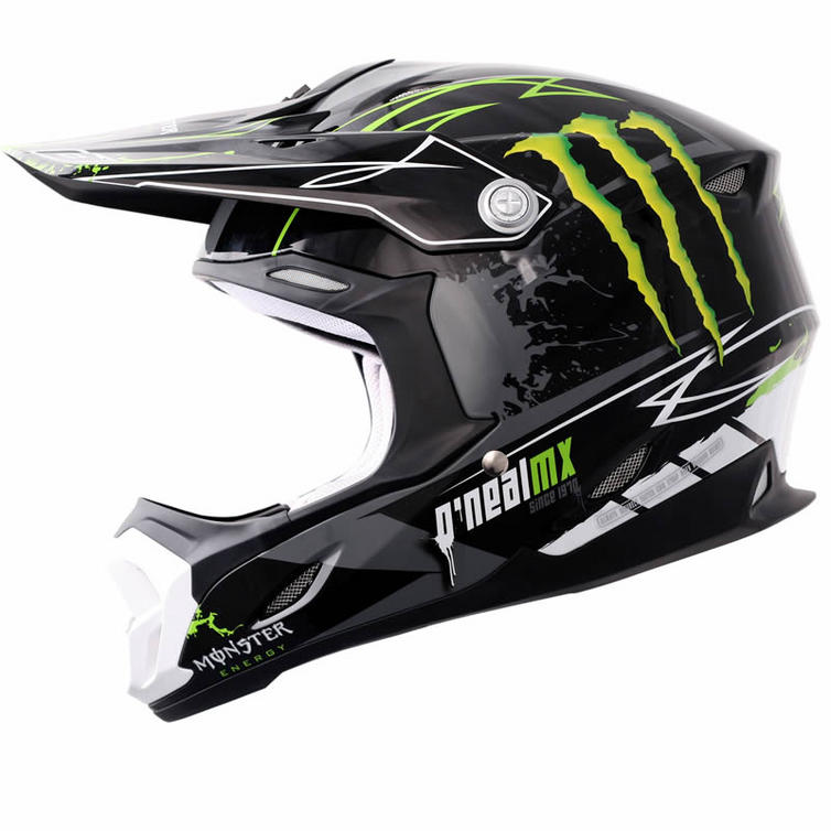 Oneal 712 Monster Energy Motocross Helmet - Protection - Ghostbikes.com