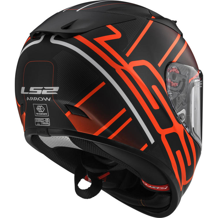 LS2 FF323 Arrow R Evo Ion Motorcycle Helmet & Visor - Ghostbikes.com