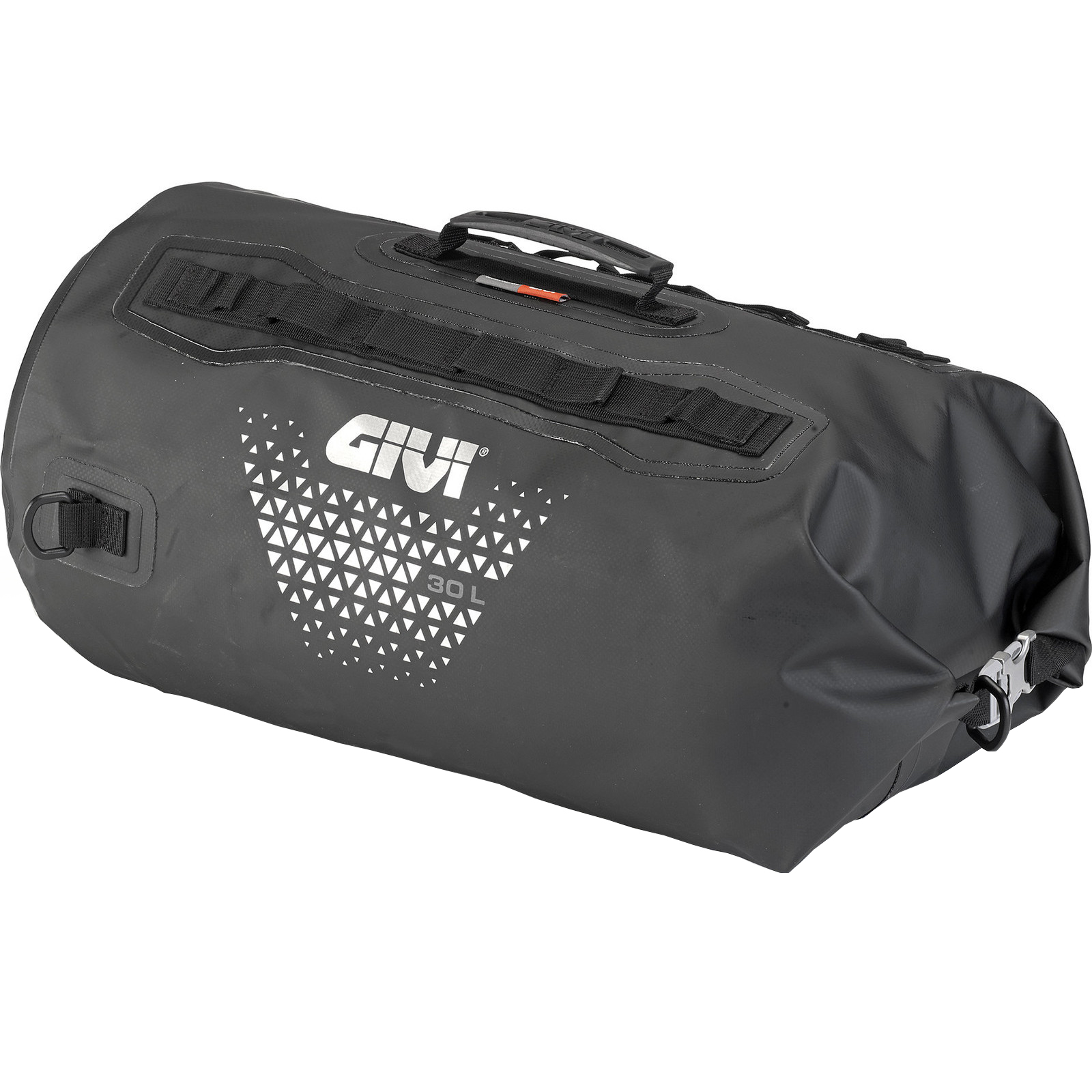 Givi UltimaT Range Waterproof DryRoll Bag 30L Black Bike Tail Pack
