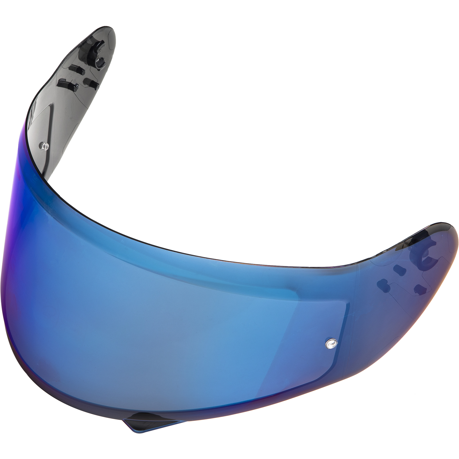 Black Optimus SV Max Vision Motorcycle Helmet Tinted Visor Secret