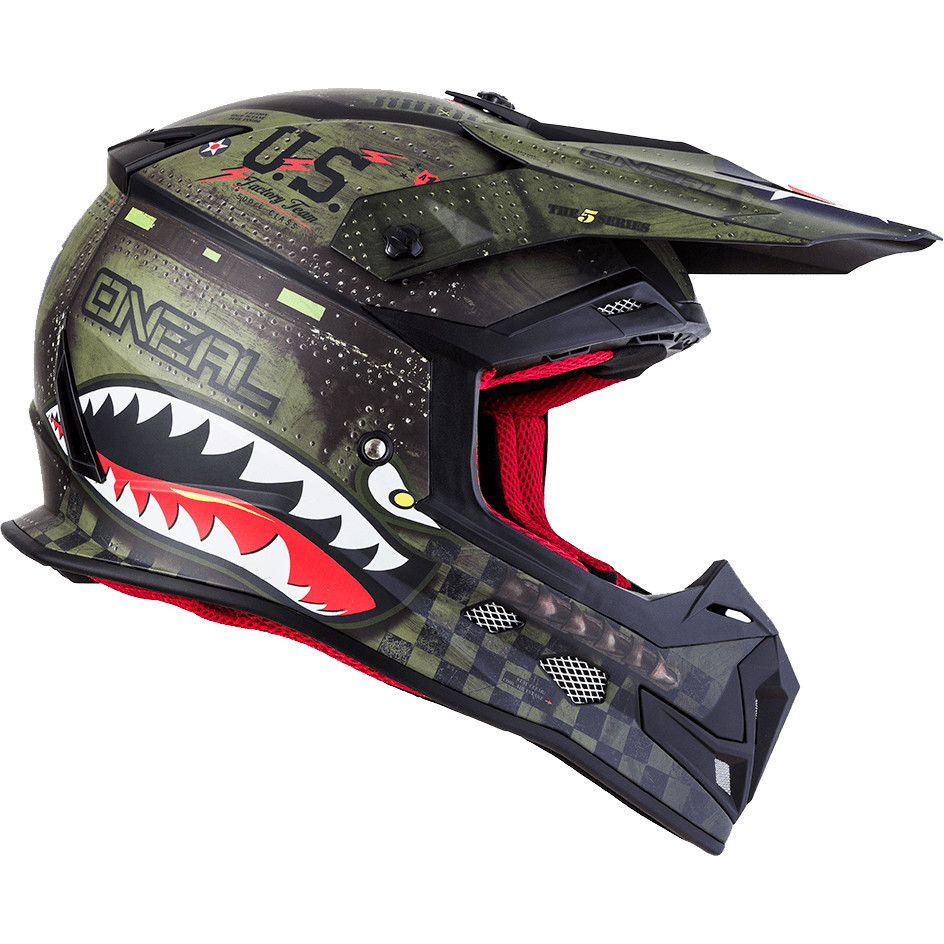 Oneal 5 Series Warhawk Motocross Helmet Helmets