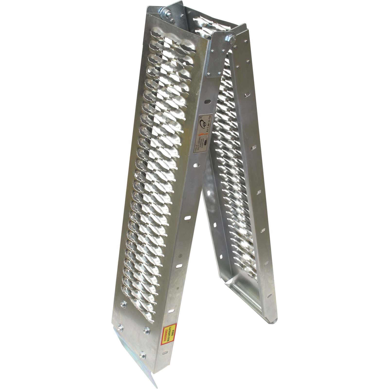 Black Pro Range B5249 Folding Steel Motorcycle Ramp Van Loading