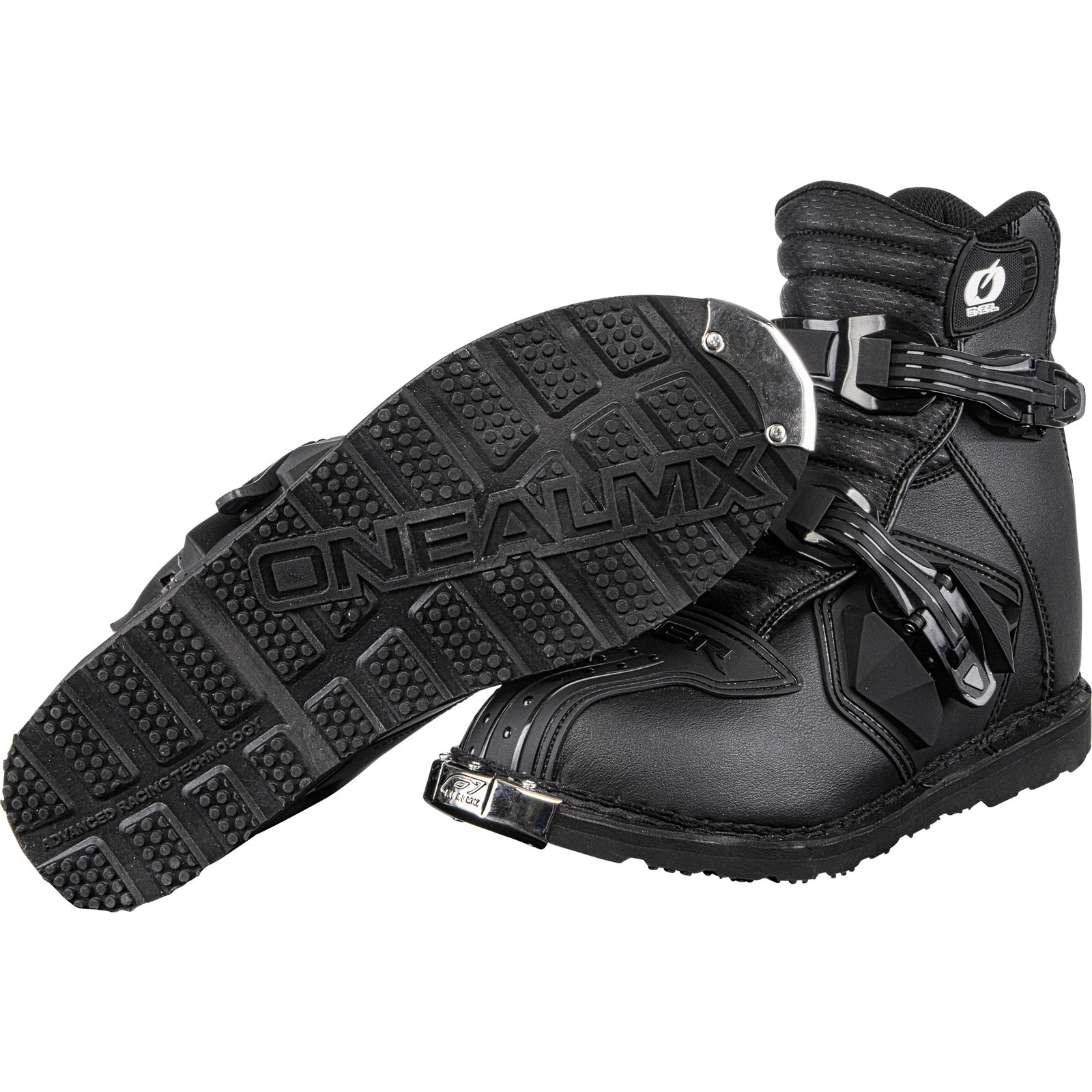 Oneal Rider EU Shorty Motocross Boots ATV Short Cut Ankle Boot Black 
