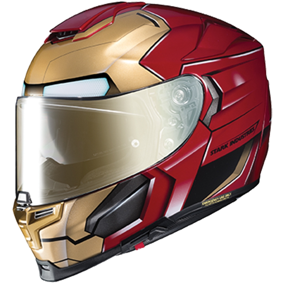 HJC RPHA 70 Iron Man Motorcycle Helmet & Visor Full Face
