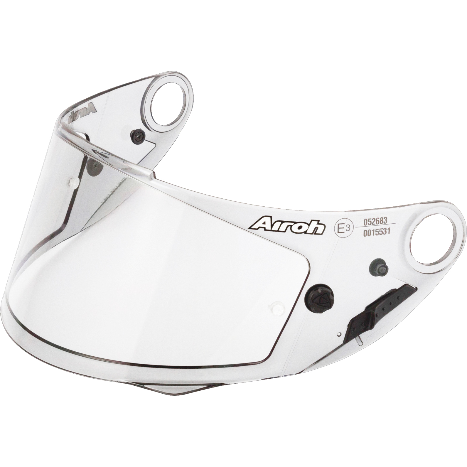 AIROH GP500 Visiera Casco Visiera Colorata Schermo Iridium Argento Luce  Scuro | eBay