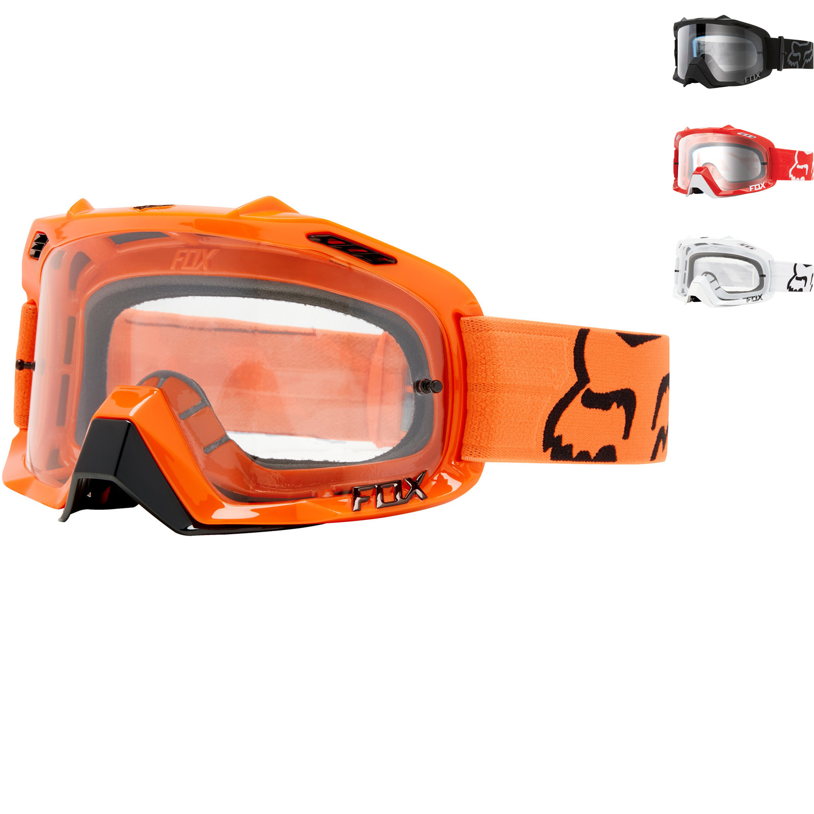 Fox Racing Air Defence Motocross Goggles - Motocross Goggles 