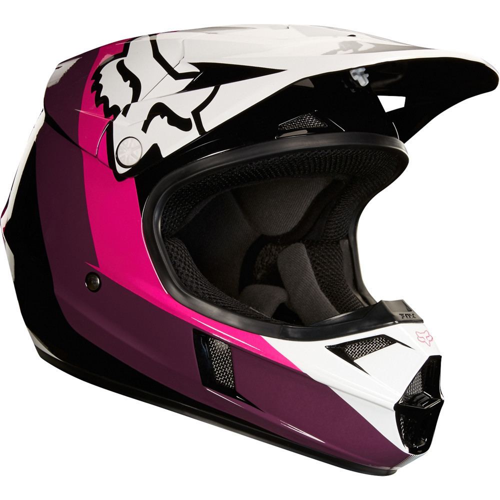 Fox Racing Youth V1 Halyn Motocross Helmet Helmets