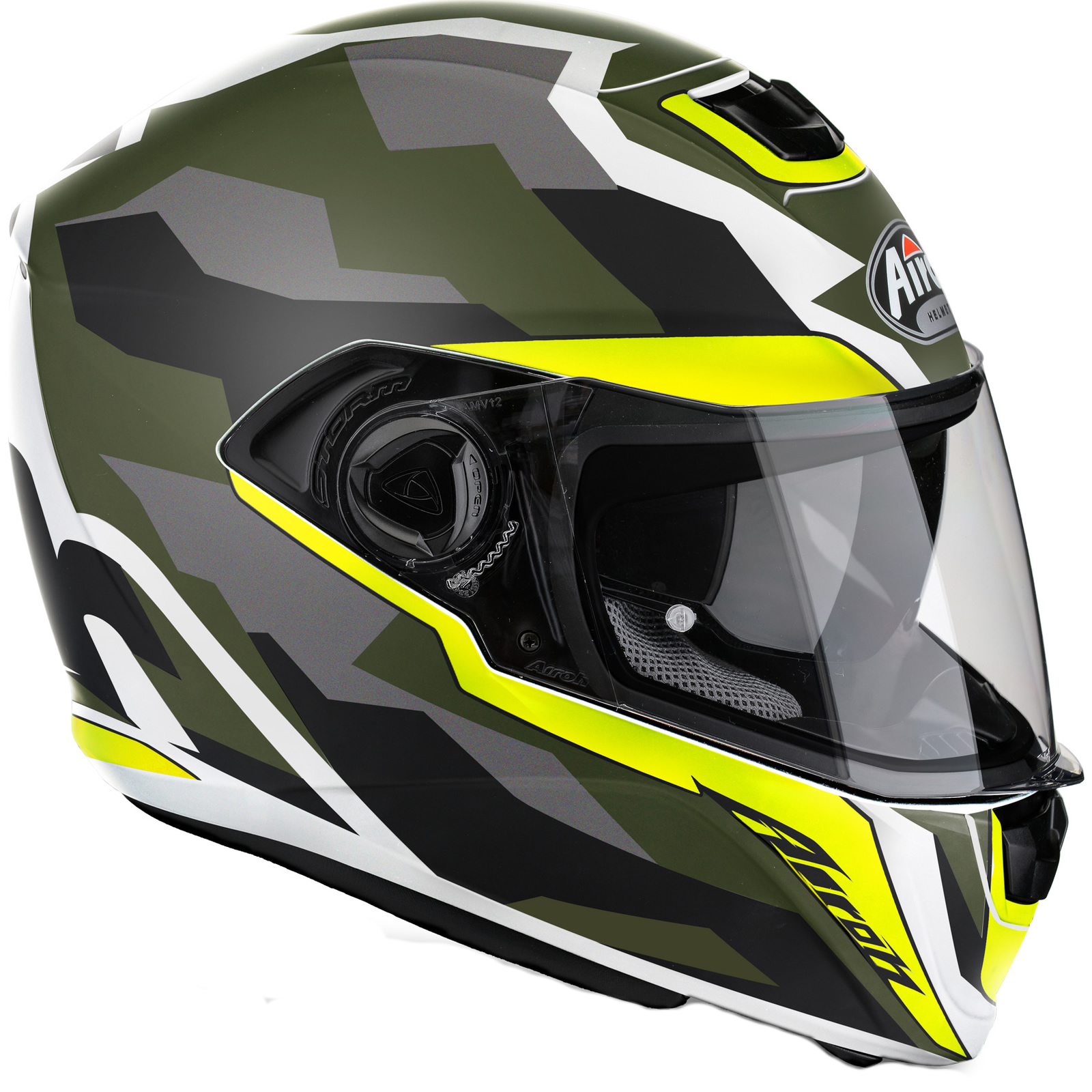 Airoh Storm Soldier Matt Multi Motorbike Helmet Camo Full Face