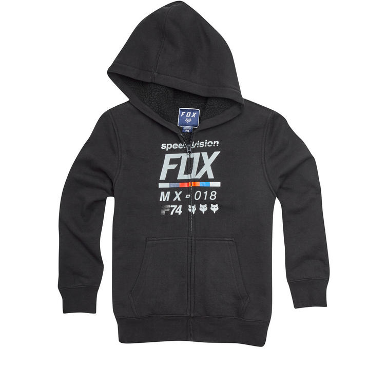 Fox Racing Youth Draftr Sherpa Zip Fleece Hoodie