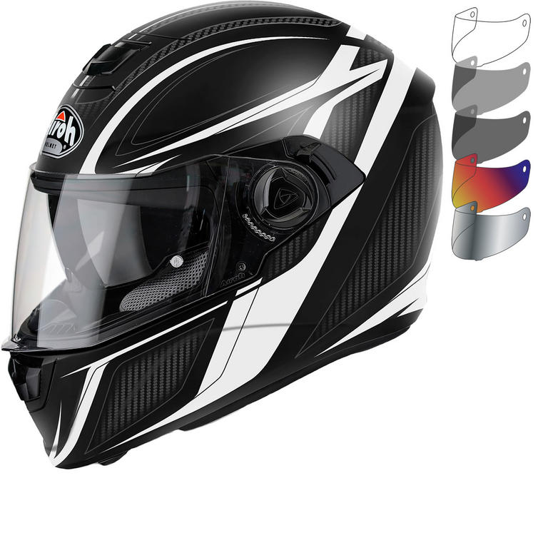 Airoh Storm Sharpen Motorcycle Helmet & Visor