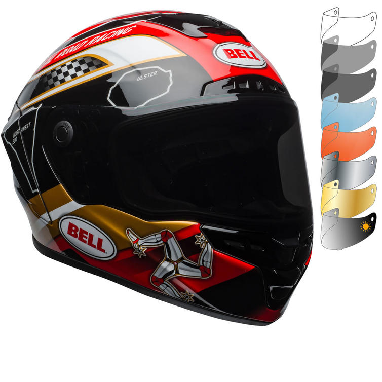 Bell Star MIPS Isle of Man Motorcycle Helmet & Visor