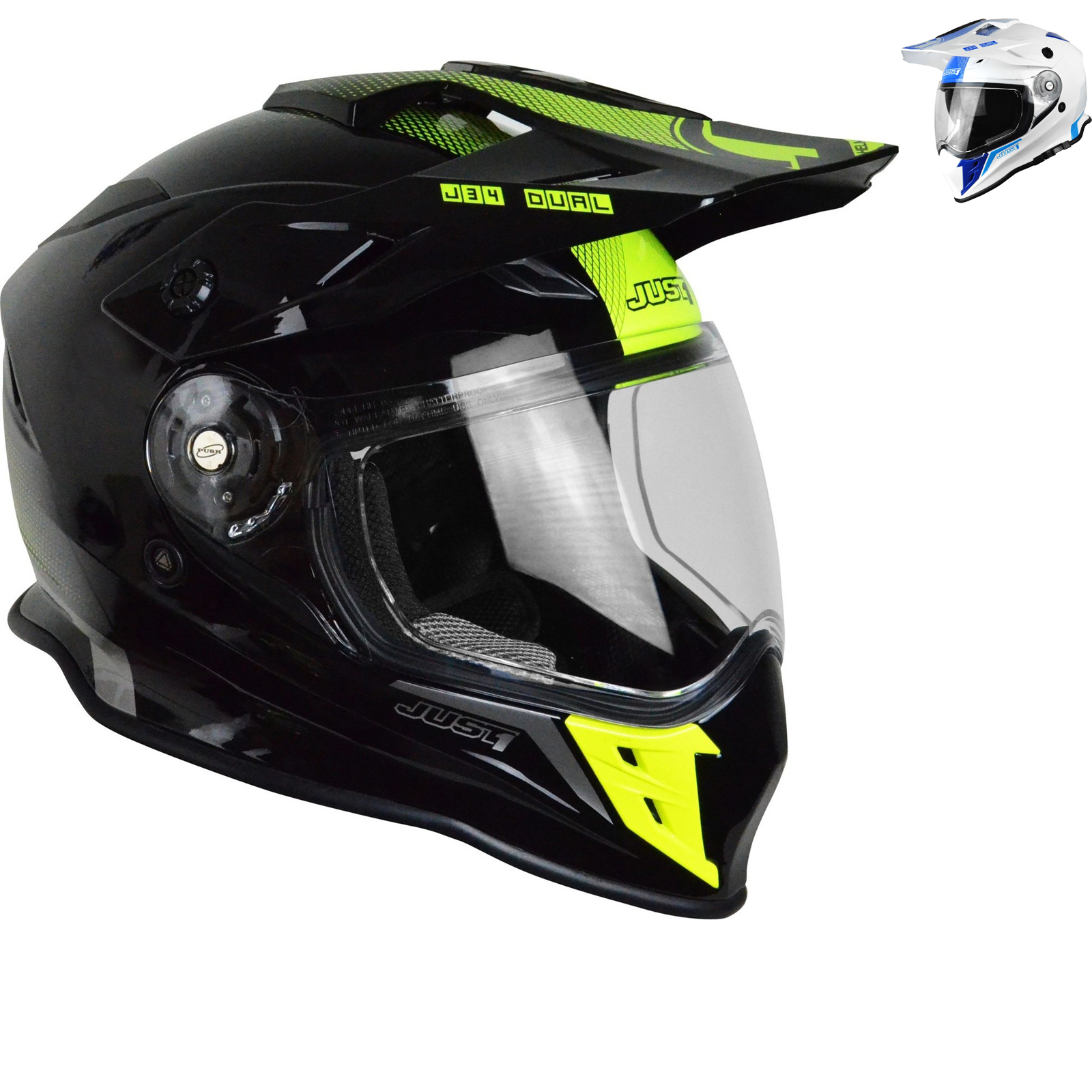 just 1 dual sport helmet