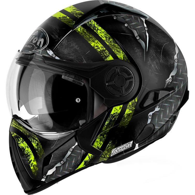 Airoh J 106 Crude Convertible Motorcycle Helmet & Visor - Airoh - Ghostbikes.com