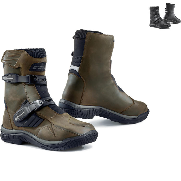 TCX Baja Mid Waterproof Leather Motorcycle Boots