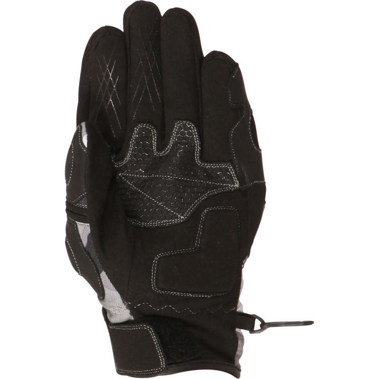 Buffalo Camo Leather Motorcycle Gloves Gloves