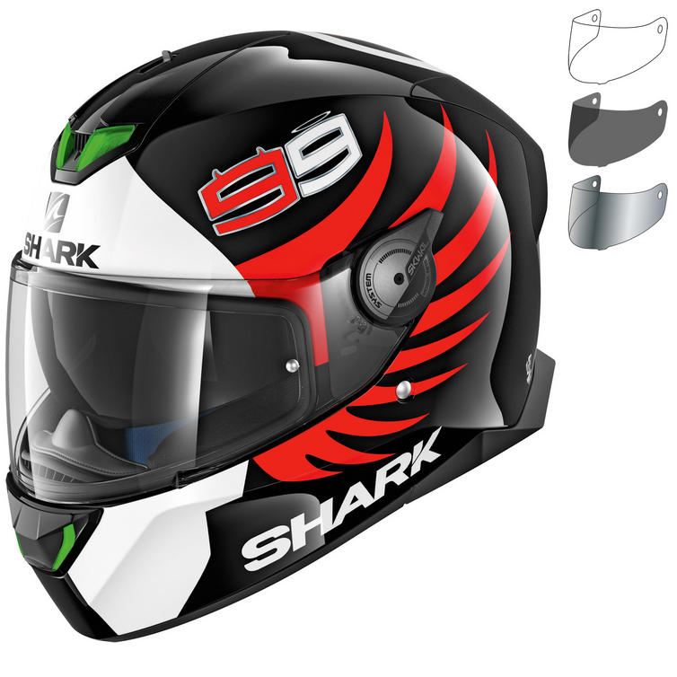 Shark Skwal 2 Lorenzo Motorcycle Helmet & Visor