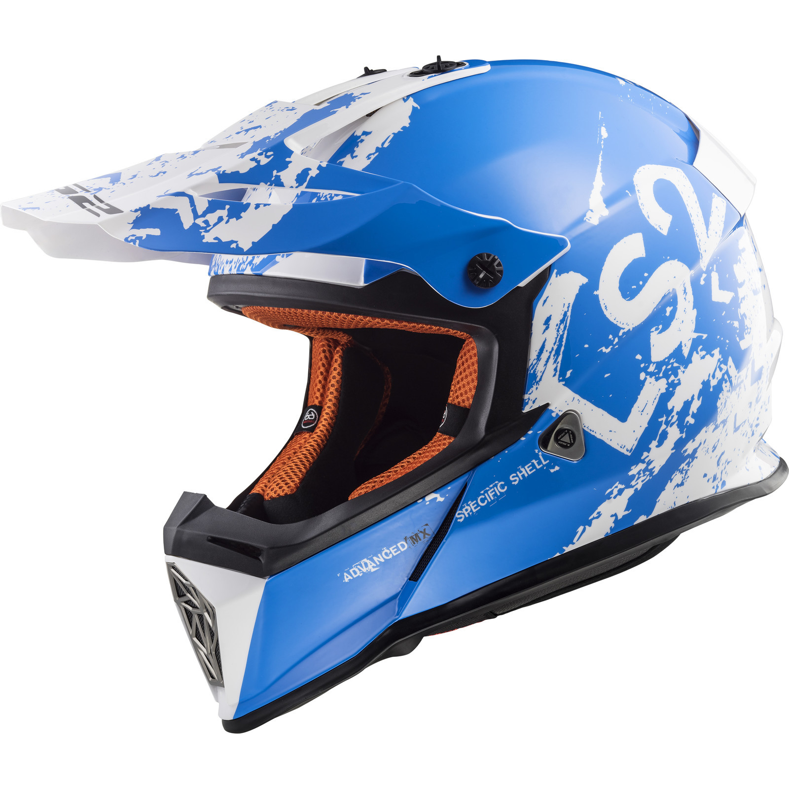 LS2 MX437 Fast Spot Motocross Helmet Quad ATV Bike Crash Enduro