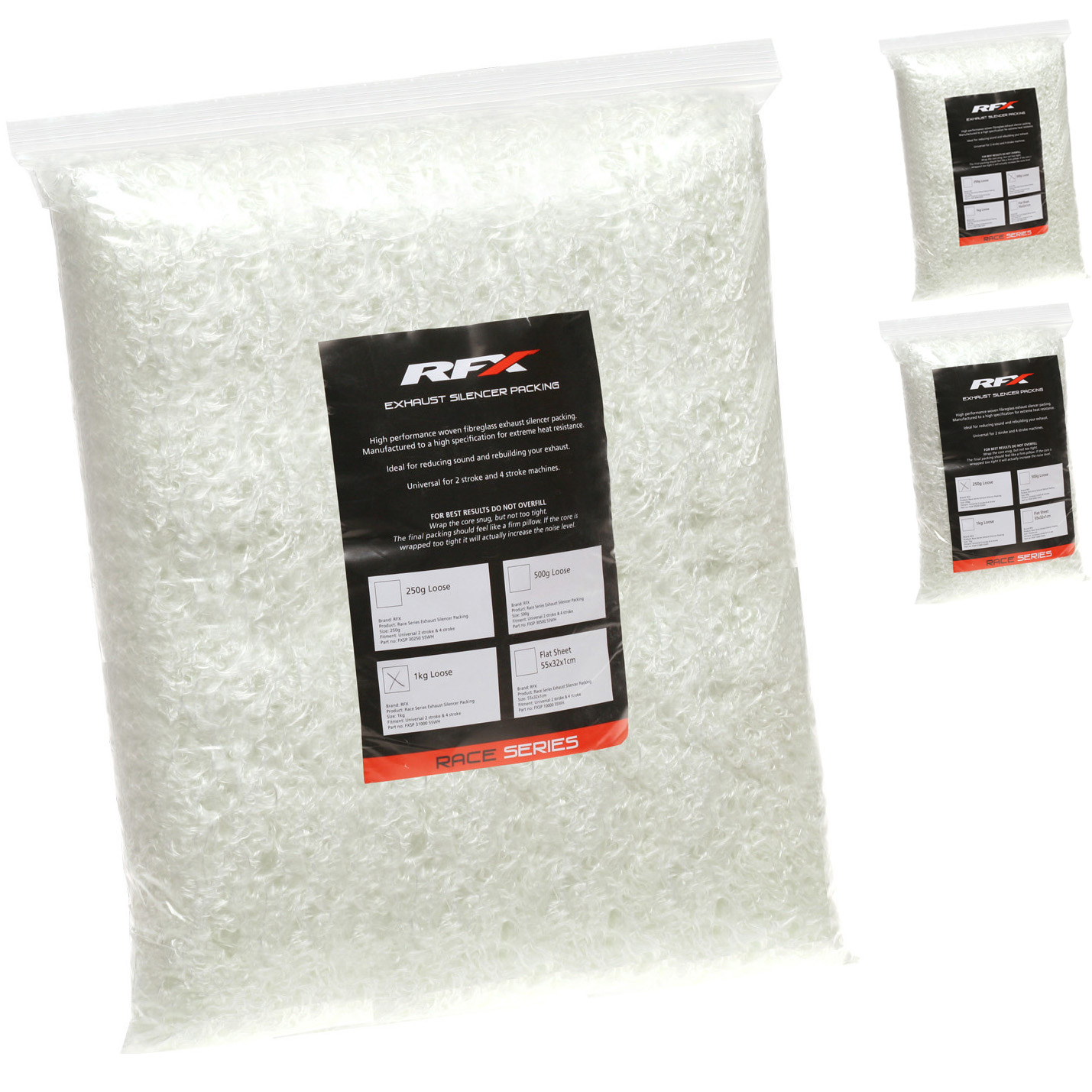 RFX Exhaust Silencer Packing Loose Engine