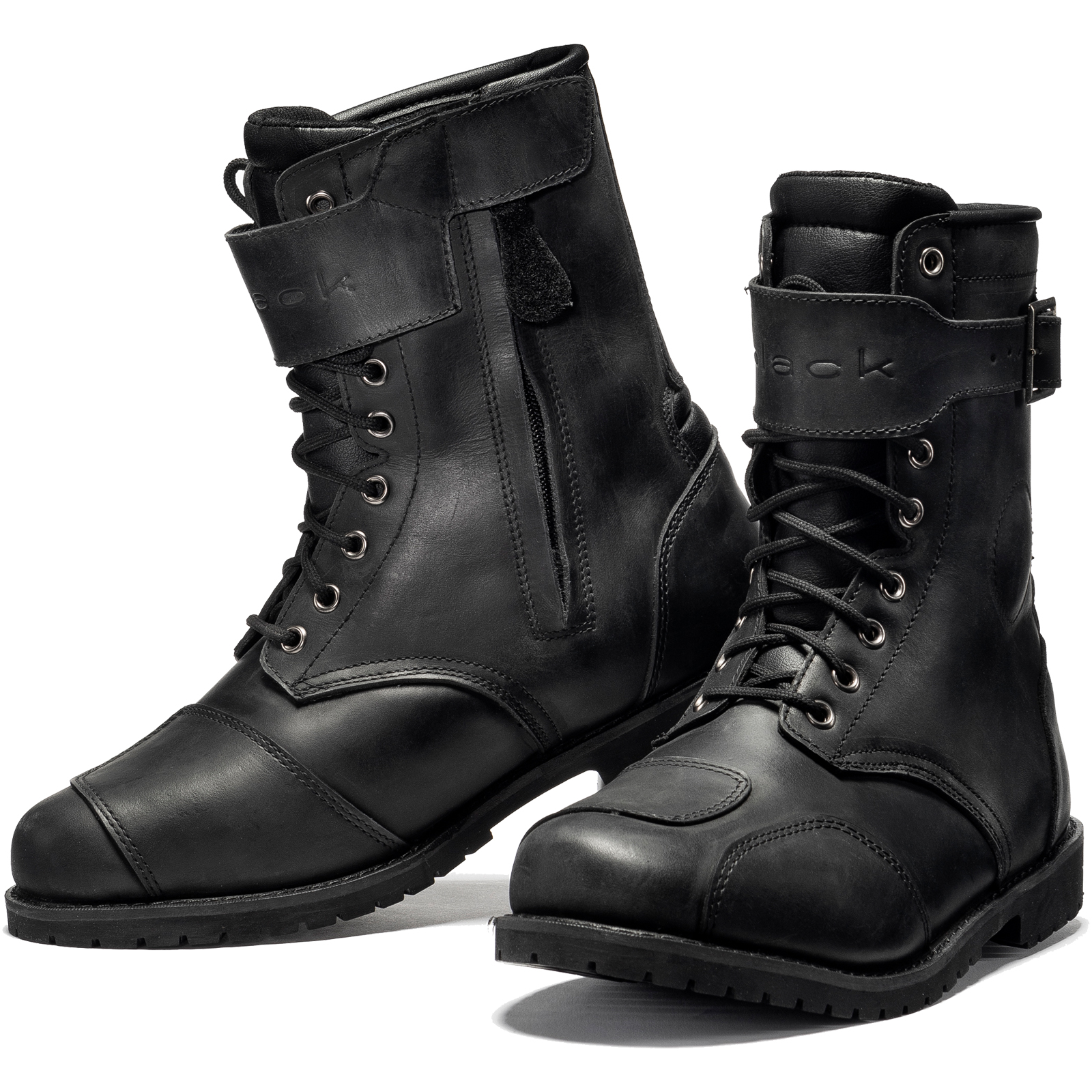 thumbnail image 2 of KLIM Blak Jak Leather Motorcycle Boots - Street & Riding Style 2 of 12