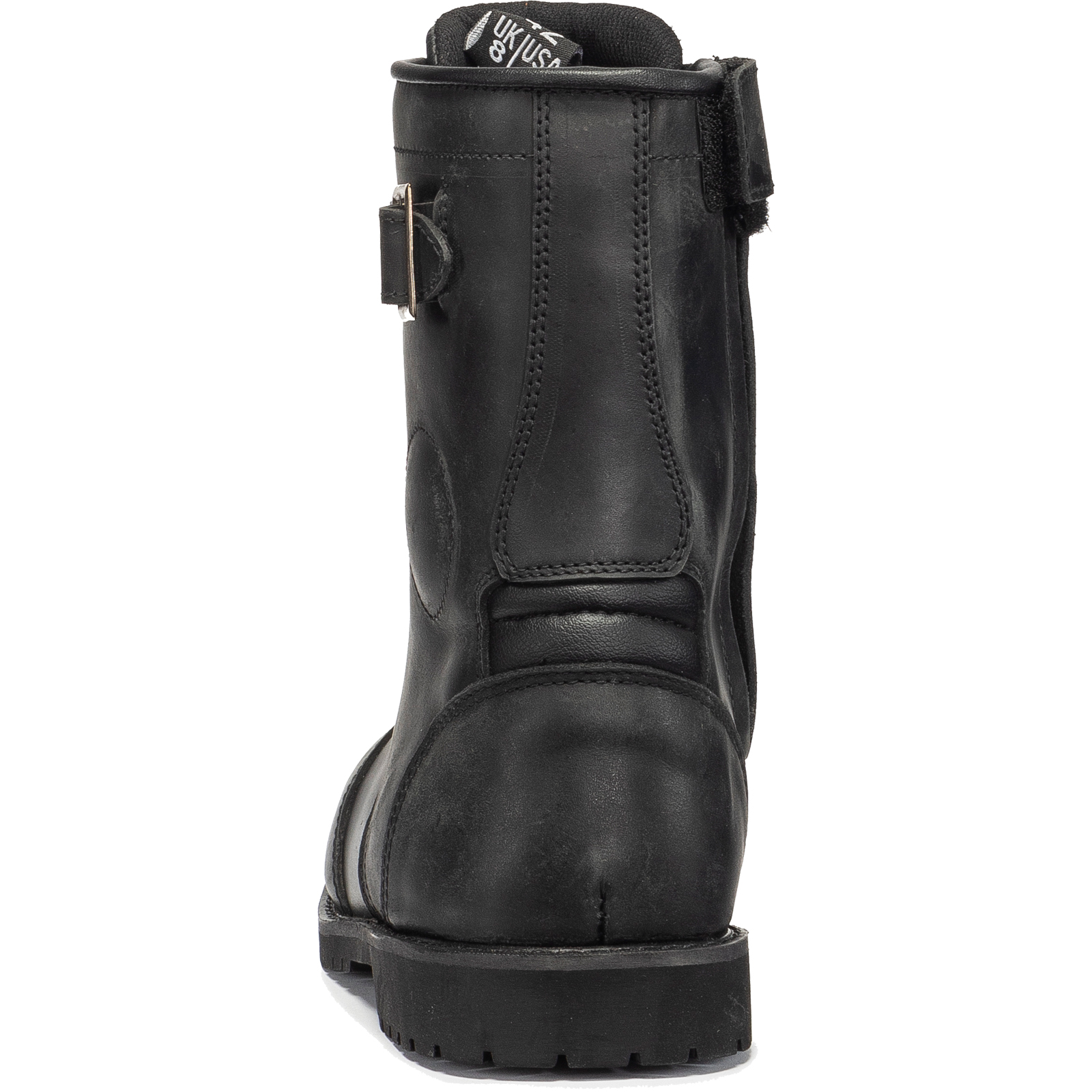 Black Heritage Leather Motorcycle Boots Biker Gifts