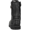 Black Heritage Leather Motorcycle Boots Thumbnail 9