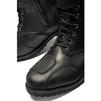 Black Heritage Leather Motorcycle Boots Thumbnail 12