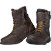 Black Heritage Leather Motorcycle Boots Thumbnail 3