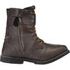 Black Heritage Leather Motorcycle Boots Thumbnail 8