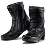 Black Lucy WP Ladies Motorcycle Boots