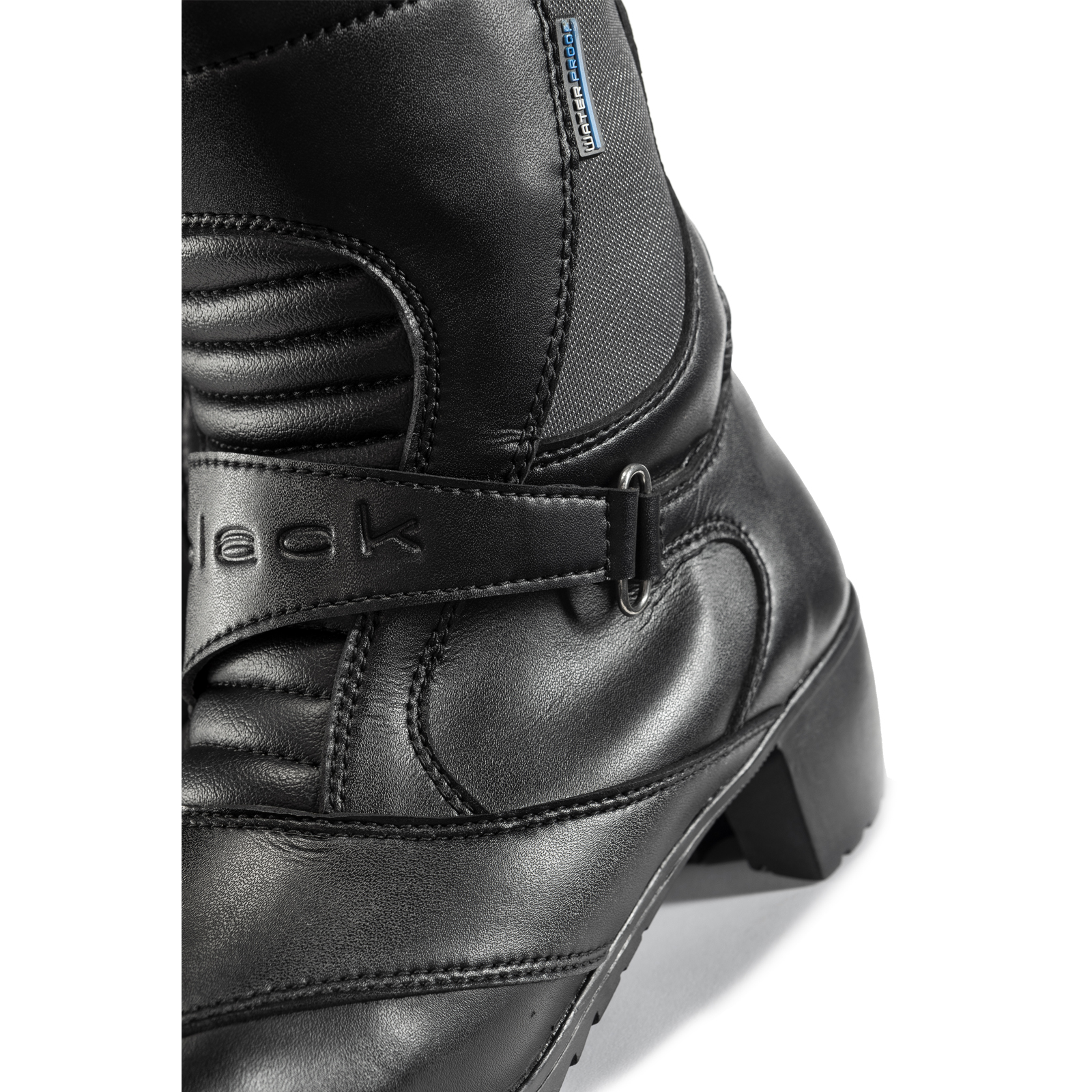 black womens motorcycle boots