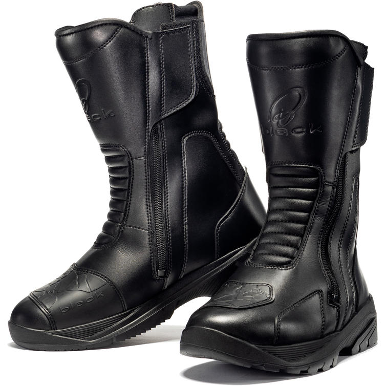 Black Route WP Touring Motorcycle Boots