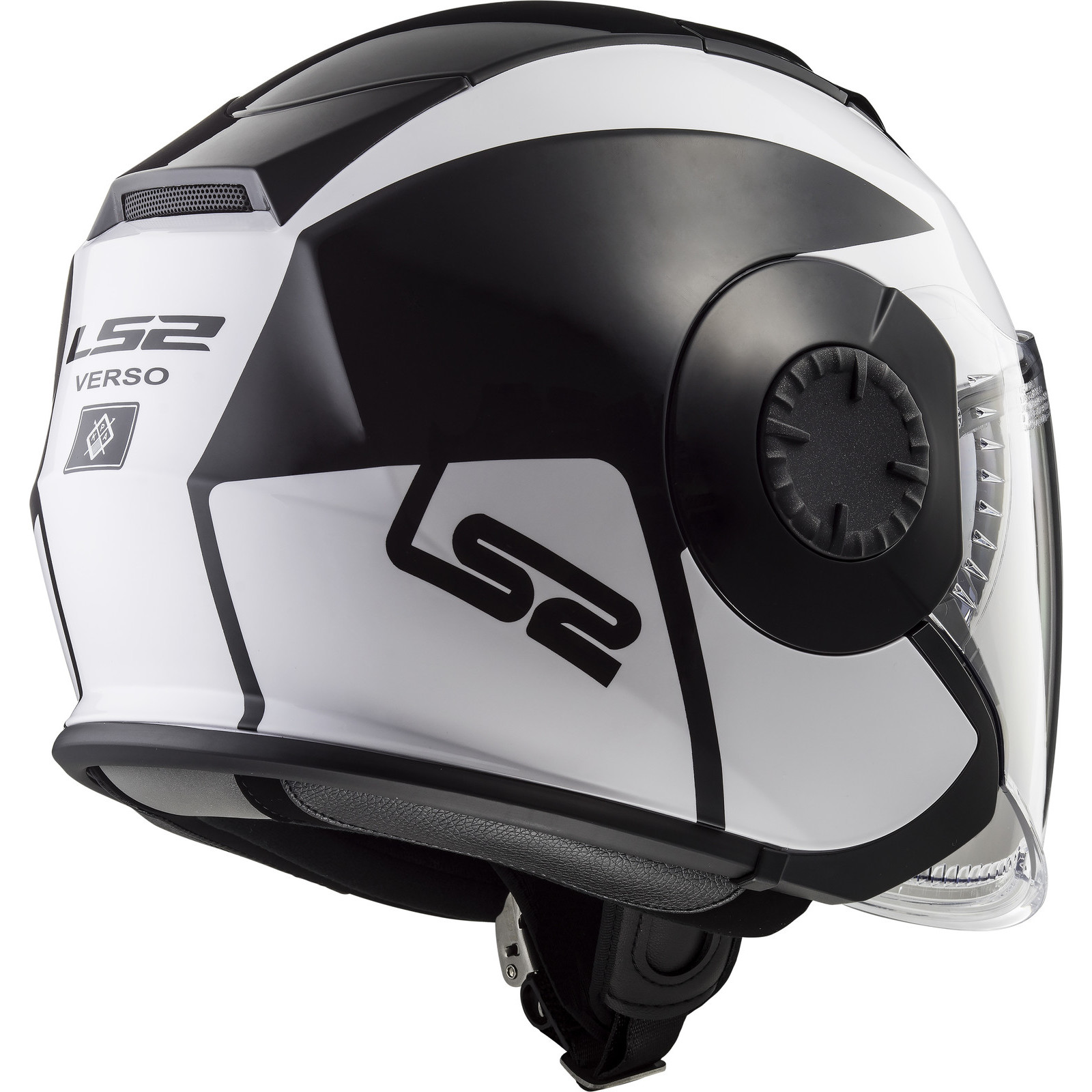 LS2 OF570 Verso Mobile Open Face Motorcycle Helmet & Visor