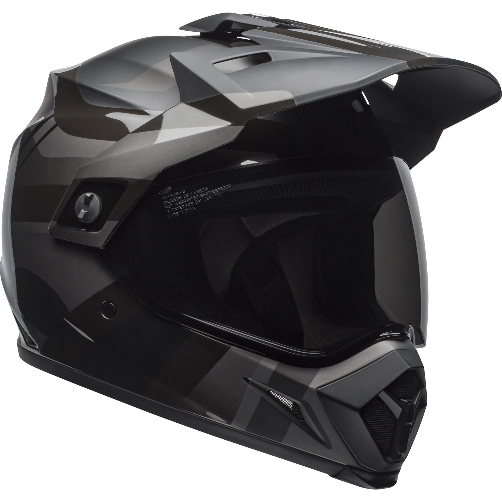 Bell MX-9 Adventure MIPS Marauder Blackout Dual Sport Helmet ...