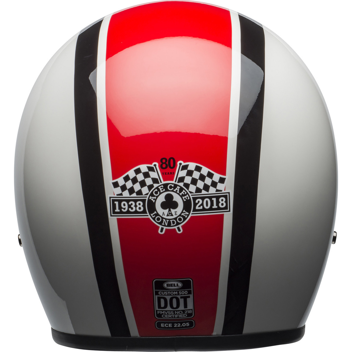 Bell Custom 500 SE Ace Cafe Stadium Deluxe Open Face Motorcycle Helmet