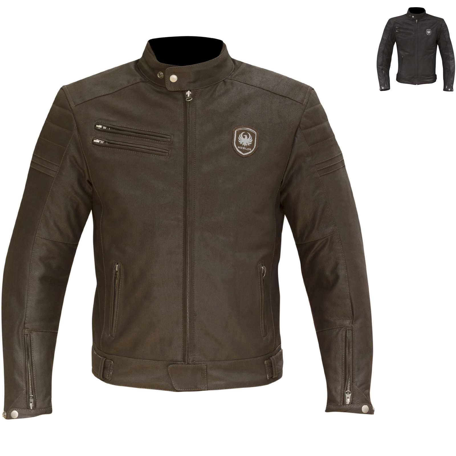 Merlin Alton Leather Motorcycle Jacket - Leather Jackets - Ghostbikes.com