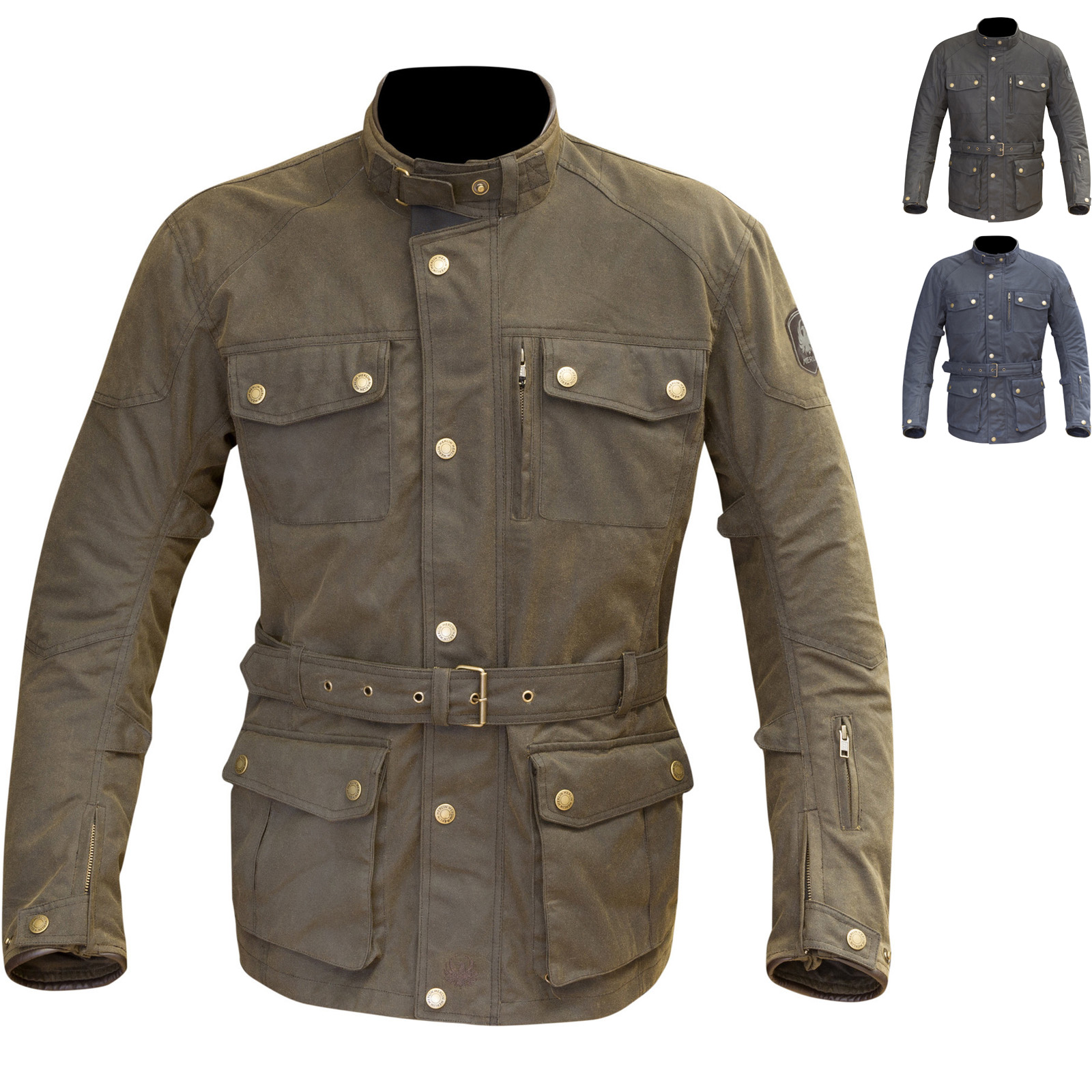 Merlin Atlow Wax Motorcycle Jacket Textile Jackets