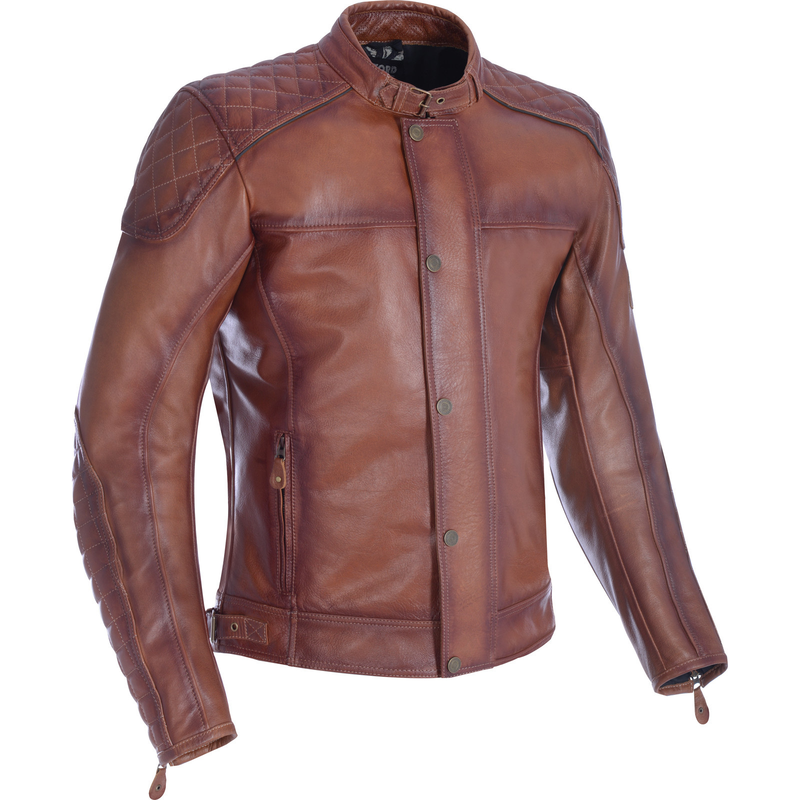 Oxford Hampton Leather Motorcycle Jacket Leather Jackets