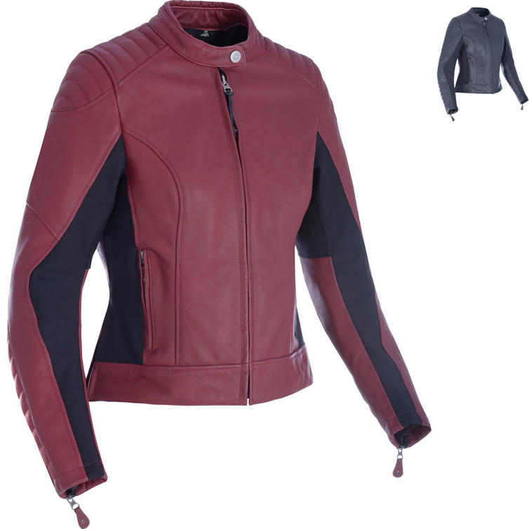 Oxford Beckley Ladies Leather Motorcycle Jacket