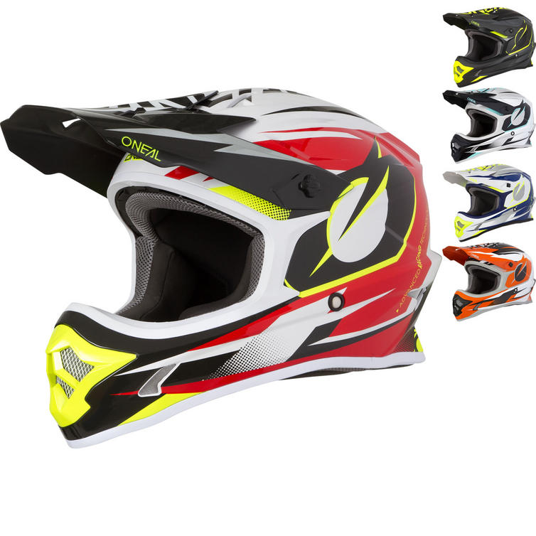 Oneal 3 Series Riff Motocross Helmet