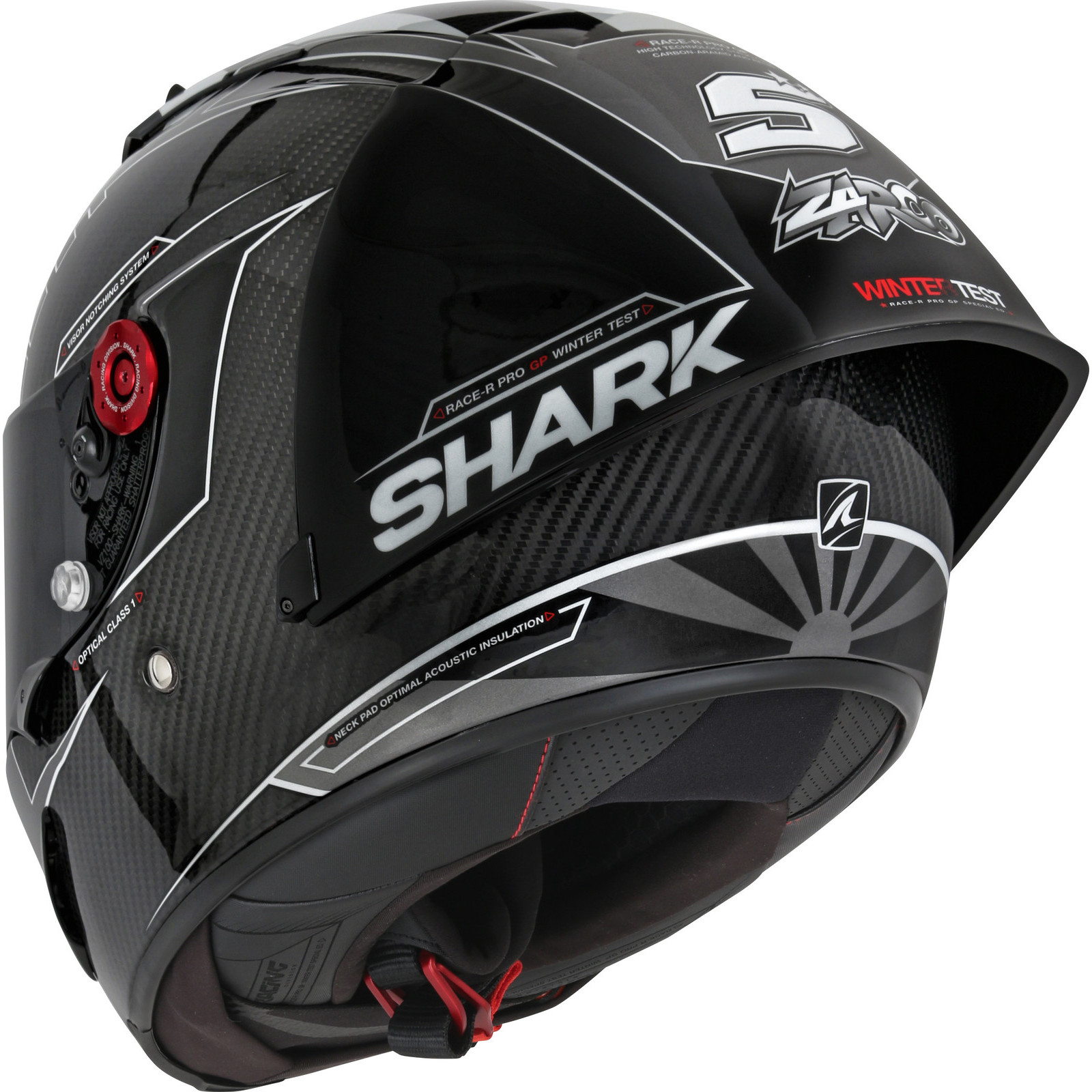 Shark RaceR Pro GP Winter Test Zarco Limited Edition Motorcycle Helmet Full Face Helmets