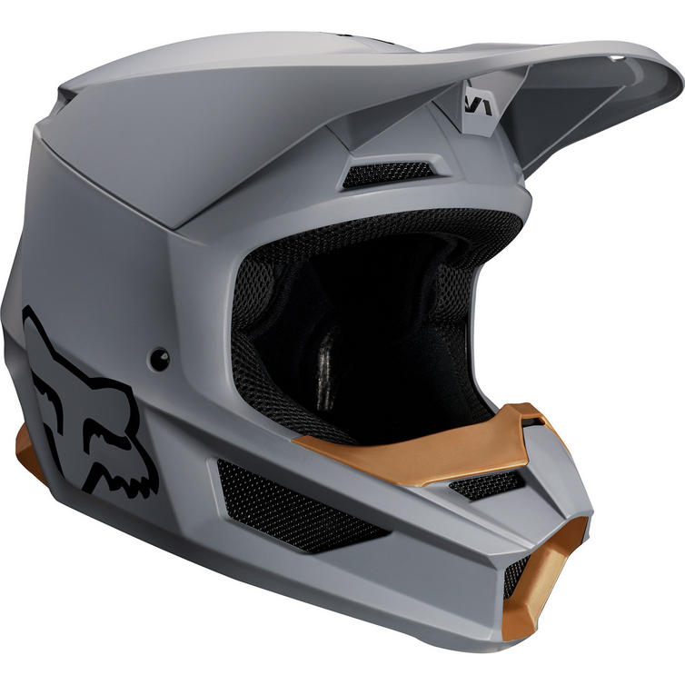 Fox Racing V1 Matte Motocross Helmet Helmets
