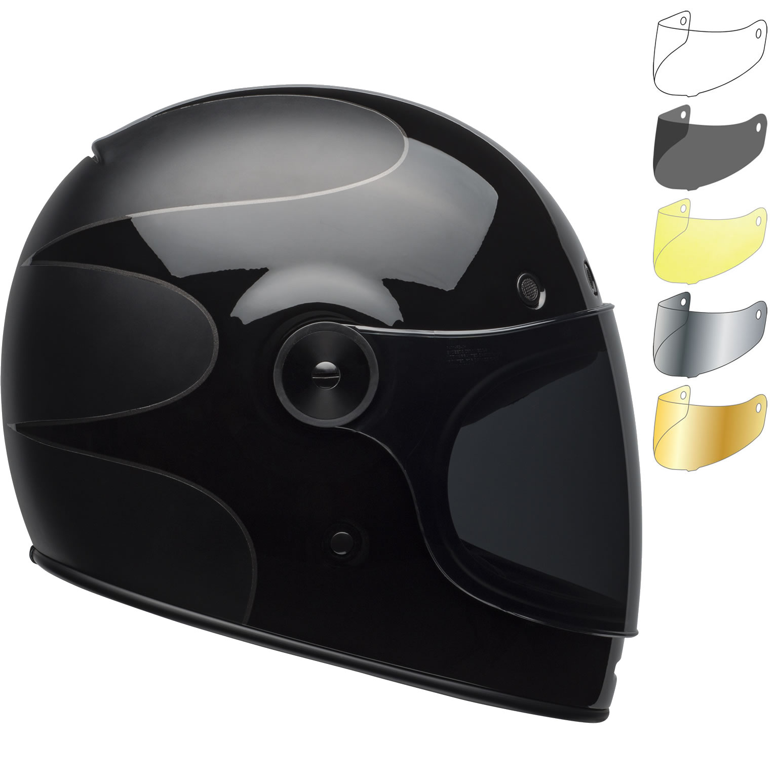Bell Bullitt Boost Motorcycle Helmet & Visor Full Face Helmets