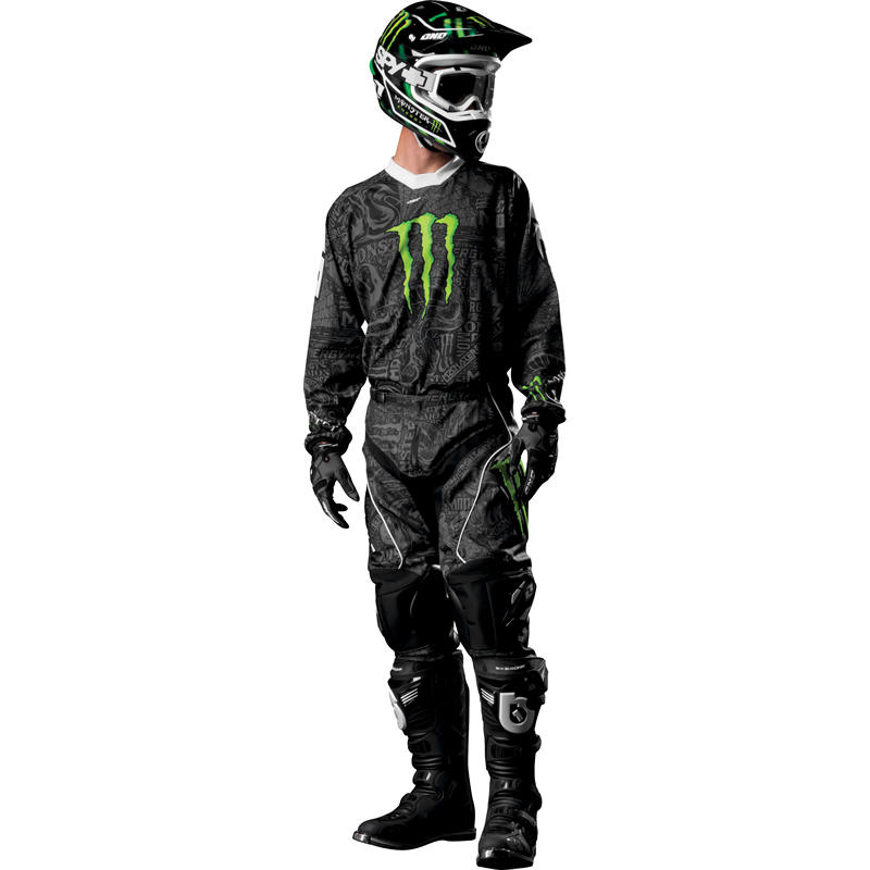 One Industries Carbon Monster Energy Motocross Kit Secret Sale