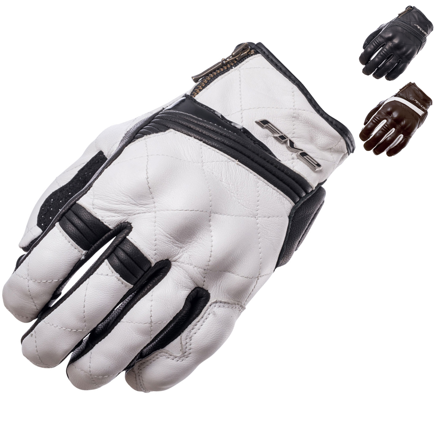 Five Sport City Ladies Leather Motorcycle Gloves Ladies