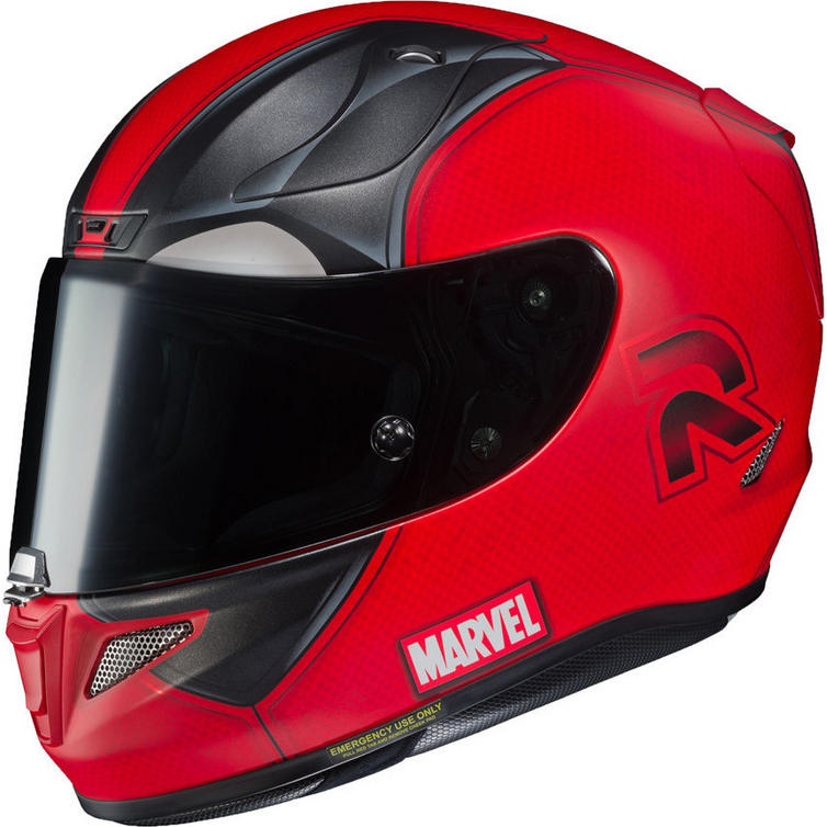 HJC RPHA 11 Deadpool 2 Motorcycle Helmet & Visor - Full Face Helmets ...